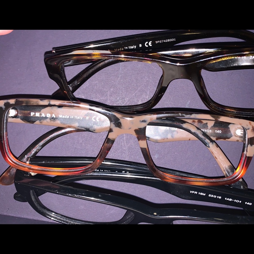 Prada VPR 180 54 18 ROM 101 135 Frames In Multiple different colors - Picture 12 of 15
